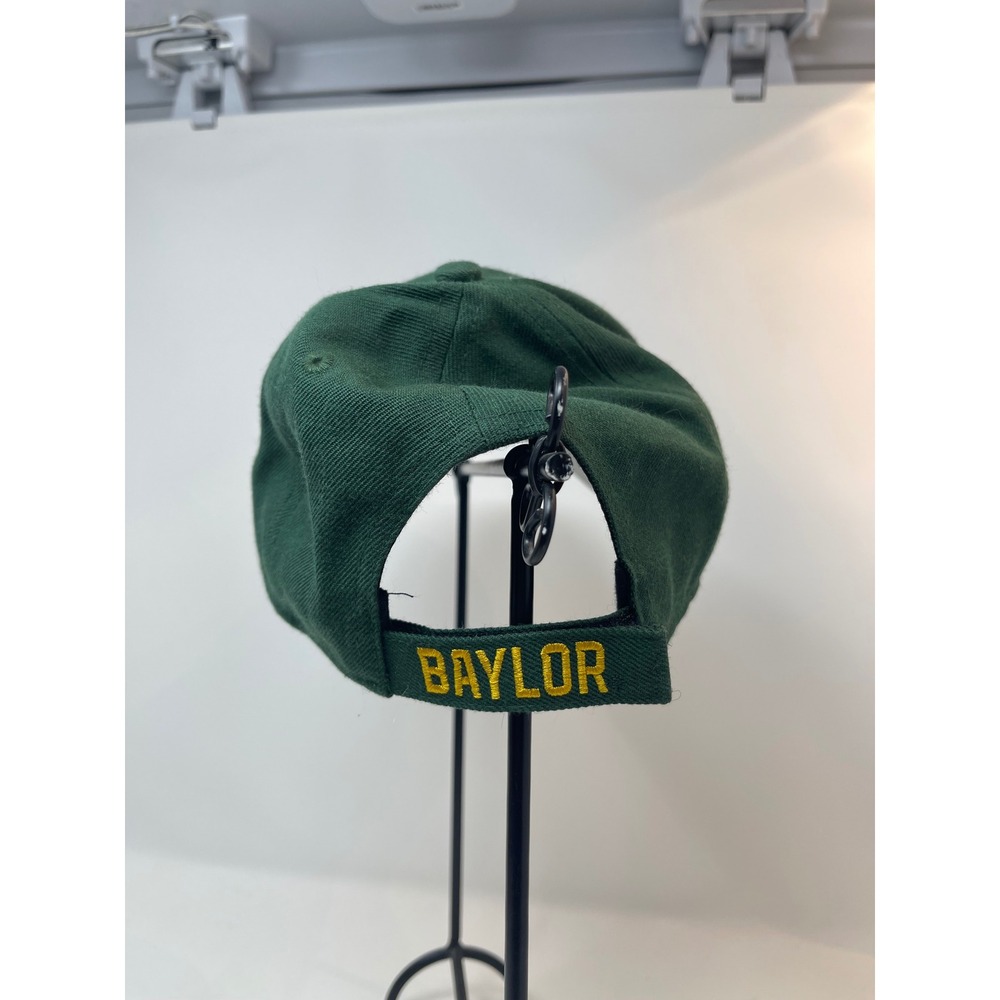 '47 Brand Baylor Bears Hat Mens OSFA Green NCAA BU Embroidered Cap - Picture 3 of 8